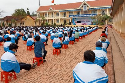 LỄ PHÁT ĐỘNG “RỬA TAY BẰNG XÀ PHÒNG” DÀNH CHO HỌC SINH