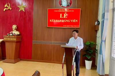 LỄ KẾT NẠP ĐẢNG VIÊN MỚI (07/10/2025)