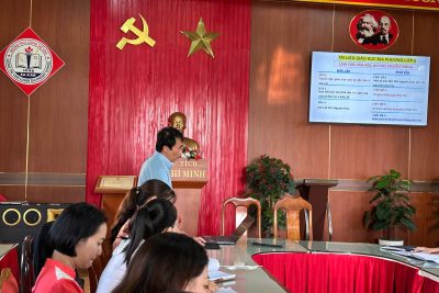 TẬP HUẤN DẠY HỌC GIÁO DỤC ĐỊA PHƯƠNG TỈNH ĐẮK LẮK, CÂP TRUNG HỌC CƠ SỞ TẠI TRƯỜNG THCS LƯƠNG THẾ VINH